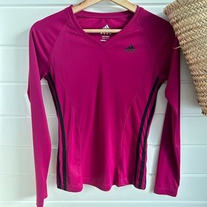 Adidas Athletic Long Sleeves Top